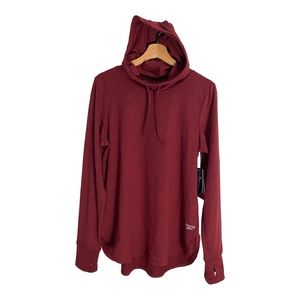 REEBOK Fired Up Hoodie | Size: Slim Large  | Women